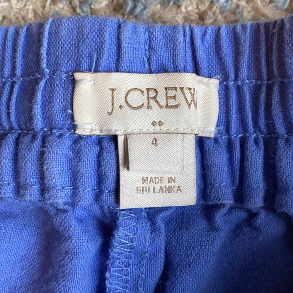 Women’s size 4 j crew pants with drawstring